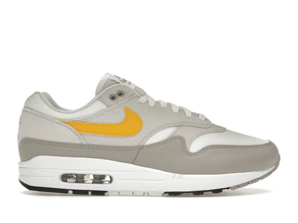 Nike Air Max 1 Essential Summit White University Gold - authentic Nike sneakers