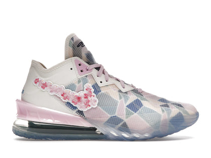 Nike LeBron 18 Low atmos Cherry Blossom - authentic Nike sneakers