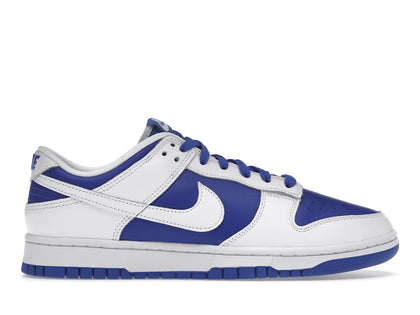 Nike Dunk Low Racer Blue White - authentic Nike sneakers