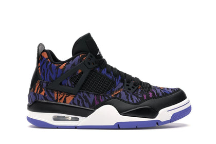 Jordan 4 Retro Black Rush Violet (GS) - authentic Jordan sneakers