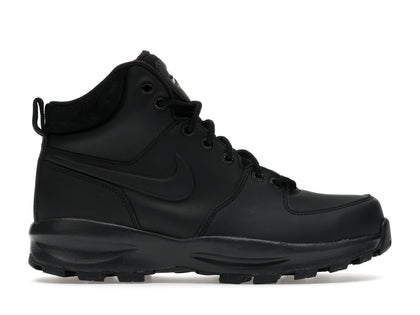 Nike Manoa Leather Triple Black - authentic Nike sneakers