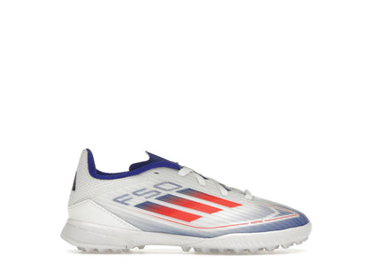 adidas F50 League Turf Cloud White Solar Red Lucid Blue (GS) - authentic adidas sneakers