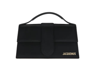 Jacquemus Le Grand Bambino Crossbody Strap Handbag Black - authentic Jacquemus product