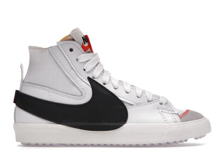 Nike Blazer Mid 77 Jumbo White Black - authentic Nike sneakers