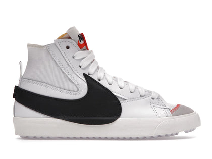 Nike Blazer Mid 77 Jumbo White Black - authentic Nike sneakers