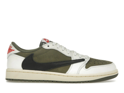 Jordan 1 Retro Low OG SP Travis Scott Medium Olive - authentic Jordan sneakers