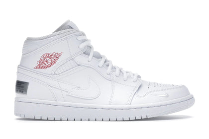 Jordan 1 Mid SE Nike Swoosh On Tour (2020) - authentic Jordan sneakers