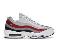 Nike Air Max 95 White Varsity Red Particle Gray