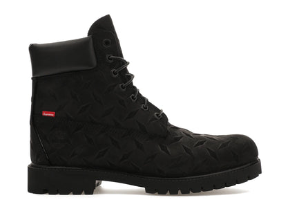 Timberland 6" Premium Waterproof Boot Supreme Diamond Plate Black - authentic Timberland sneakers
