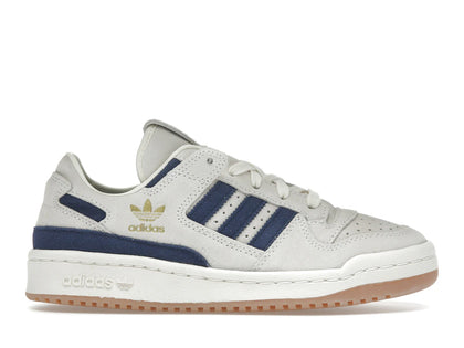 adidas Forum Low CL Cream White Dark Blue - authentic adidas sneakers