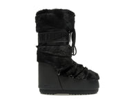 Moon Boot Icon Faux-Fur Boot Black