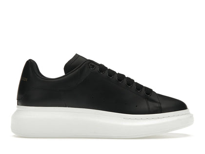 Alexander McQueen Oversized Black White Sole - authentic Alexander McQueen sneakers