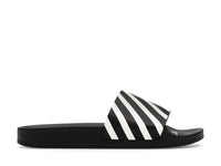 OFF-WHITE Diag Slider Black White