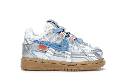 Nike Air Rubber Dunk Off-White University Blue (TD) - authentic Nike sneakers