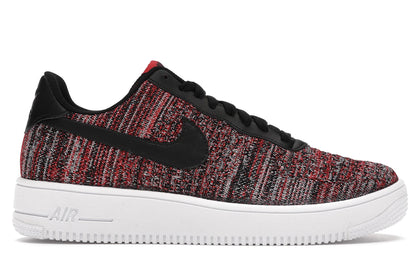 Nike Air Force 1 Flyknit 2.0 University Red Black - authentic Nike sneakers
