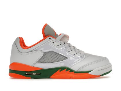 Jordan 5 Retro Low Miami Hurricanes (GS) - authentic Jordan sneakers