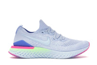 Nike Epic React Flyknit 2 Hydrogen Blue Sapphire Hyper Pink