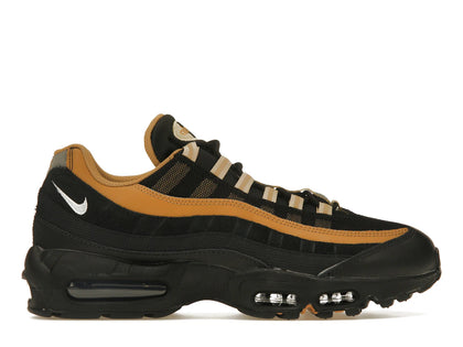 Nike Air Max 95 Black Elemental Gold - authentic Nike sneakers