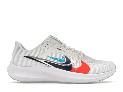 Nike Pegasus 40 Premium White Multi-Color - authentic Nike sneakers