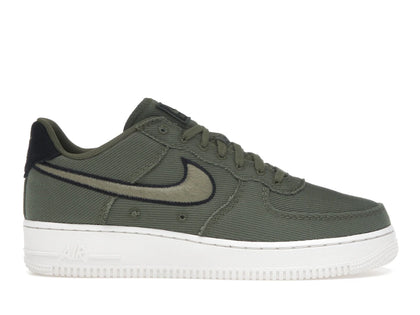 Nike Air Force 1 Low Canvas Army Olive Matte Olive - authentic Nike sneakers