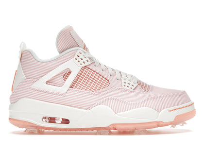 Jordan 4 Retro Golf NRG Seersucker - authentic Jordan sneakers