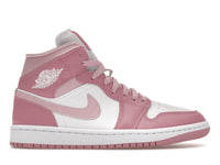 Jordan 1 Mid Elemental Pink Iced Carmine (Women's)