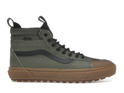 Vans Sk8-Hi Waterproof MTE Grape Leaf Green Gum - authentic Vans sneakers