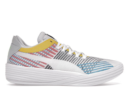 Puma Clyde All-Pro White Blue Atoll - authentic Puma sneakers