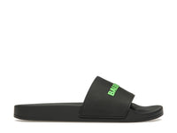 Balenciaga Pool Slide Black Fluo Green (Women's)