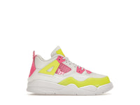 Jordan 4 Retro Weiß Zitronenrosa (PS)
