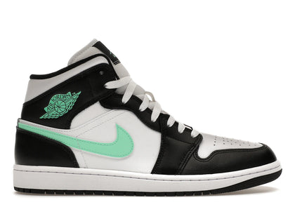 Jordan 1 Mid Green Glow - authentic Jordan sneakers