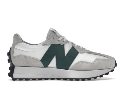 New Balance 327 White Nightwatch Green (Women's)