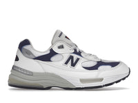 New Balance 992 White Navy
