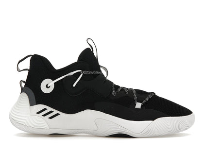 adidas Harden Stepback 3 Black White - authentic adidas sneakers