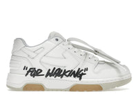 OFF-WHITE Out Of Office OOO Low Tops für Spaziergänge Weiß Schwarz
