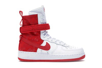 Nike SF Air Force 1 High White University Red