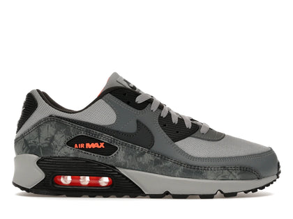 Nike Air Max 90 Premium Hyper Crimson Black - authentic Nike sneakers