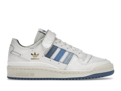 adidas Forum 84 Low White Pulse Blue - authentic adidas sneakers
