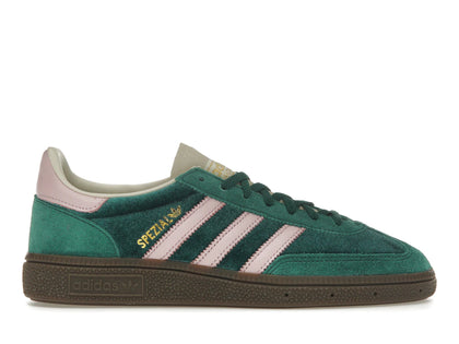 adidas Handball Spezial Green Pink Velvet (Women's) - authentic adidas sneakers