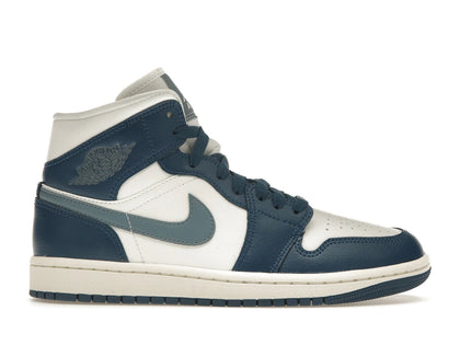 Jordan 1 Mid French Blue (Women's) - authentic Jordan sneakers