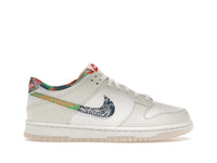 Nike Dunk Low White Multi-Color Paisley (GS)