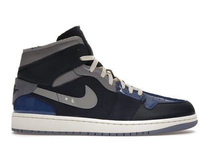 Jordan 1 Mid SE Craft Obsidian French Blue Ashen Slate White - authentic Jordan sneakers
