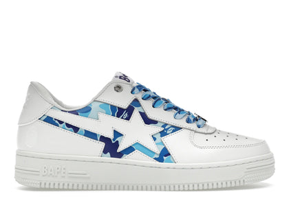 A Bathing Ape Bape Sta Icon ABC Camo Blue - authentic BAPE sneakers