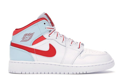 Jordan 1 Mid White Topaz Mist (GS)