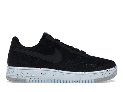 Nike Air Force 1 Low Crater Flyknit Black Chambray Blue