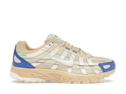 Nike P-6000 Athletic Department Coconut Milk Medium Blue - authentic Nike sneakers