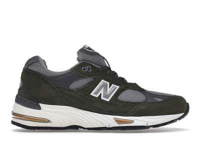 New Balance 991 MiUK Dark Green Grey Tan