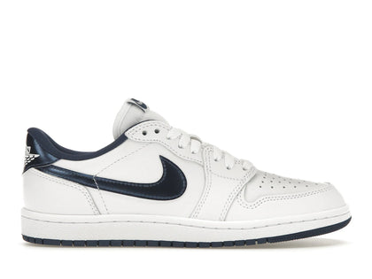 Jordan 1 Retro Low '85 Metallic Blue - authentic Jordan sneakers