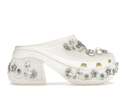 Crocs Siren Clog Simone Rocha Chalk - authentic Crocs sneakers