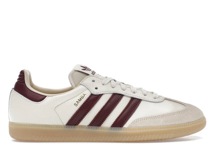 adidas Samba OG Wonder White Shadow Red - authentic adidas sneakers